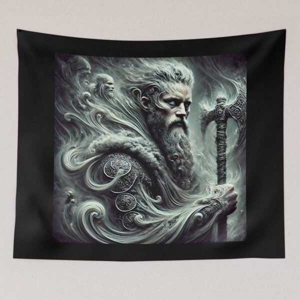 Item preview, "Beowulf – Legendary Warrior King | Dark Mythic Norse Hero" designed and sold by Umbra666.
