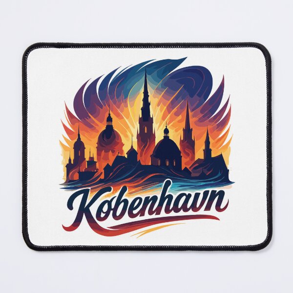 Item preview, Copenhagen capital Denmark cool gift designed and sold by Pineapple-Tree.