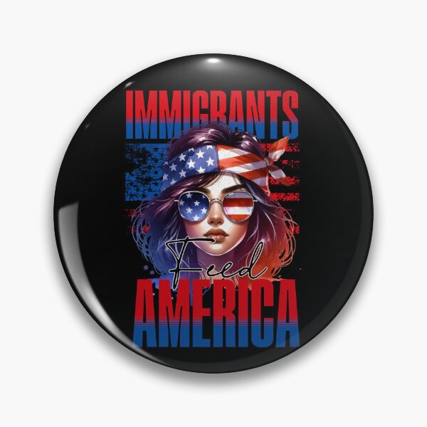 Item preview, Immigrants Feed America designed and sold by dudelinart.