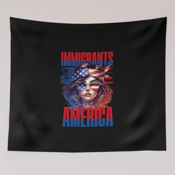 Item preview, Immigrants Feed America designed and sold by dudelinart.