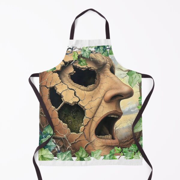 Item preview, Cracked Earth Face in the Silent Forest designed and sold by Angellacelin.