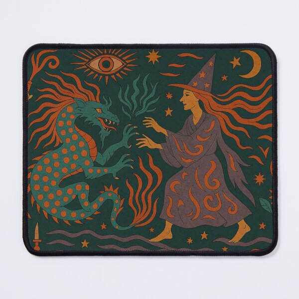 Item preview, Witch vs. Beast (mystery) designed and sold by Bubble-Boris.