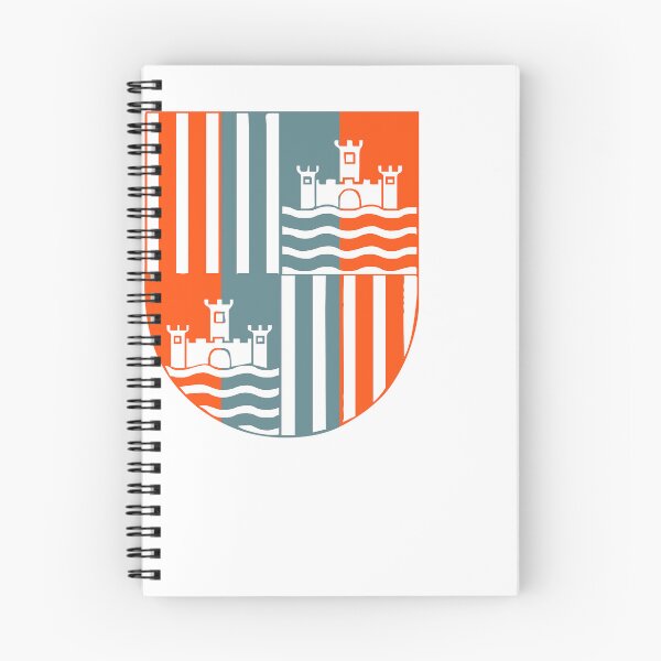 Item preview, The flag of Bredstedt orange with gray  designed and sold by CREATi AG.