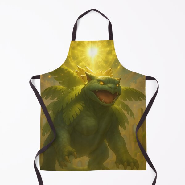 Item preview, Mythical Solar Beast – Nature Guardian Fantasy Art designed and sold by BigArtistLeia.
