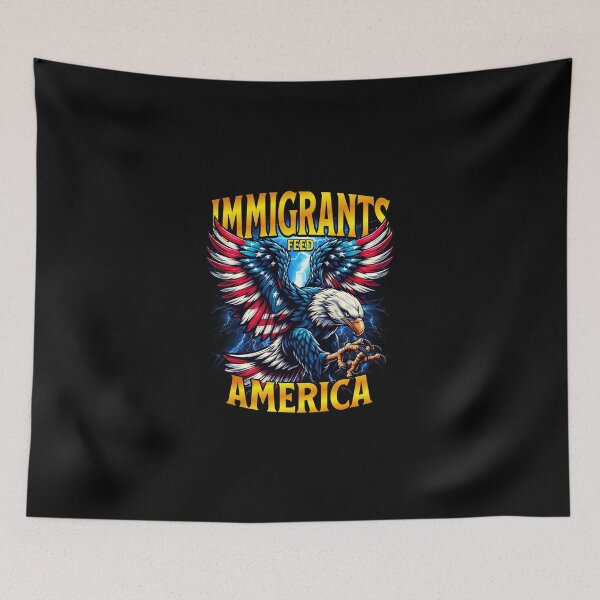Item preview, Immigrants Feed America designed and sold by dudelinart.