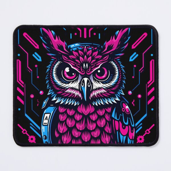 Item preview, Cyber Neon Owl designed and sold by Field-23.