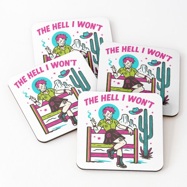 Item preview, The Hell I Won’t – Punk Edition designed and sold by Creative Magia.