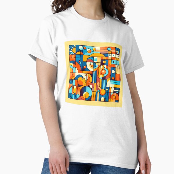 Item preview, Playful Geometric Colour Maze designed and sold by Dopamine Glitch.