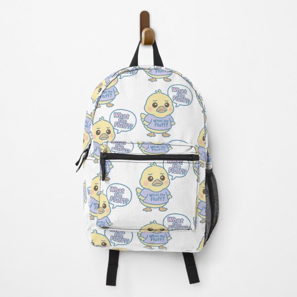 Item preview, Cute Confused Duckling – What the Fluff? Kawaii Angry Bird Shirt Design designed and sold by Asbiell.