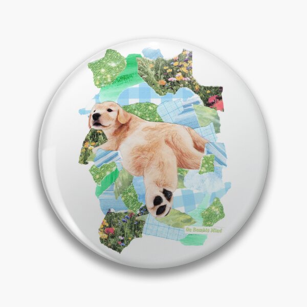 Item preview, Booty Dog | Cute silly labrador puppy collage design designed and sold by OnBambisMind.