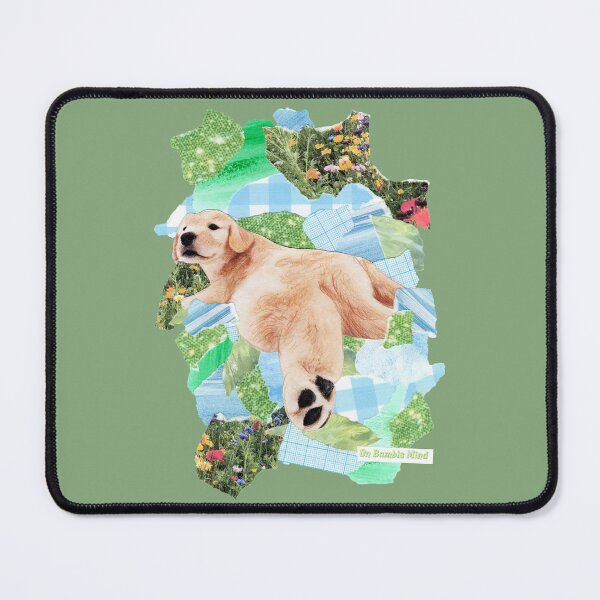 Item preview, Booty Dog | Cute silly labrador puppy collage design designed and sold by OnBambisMind.