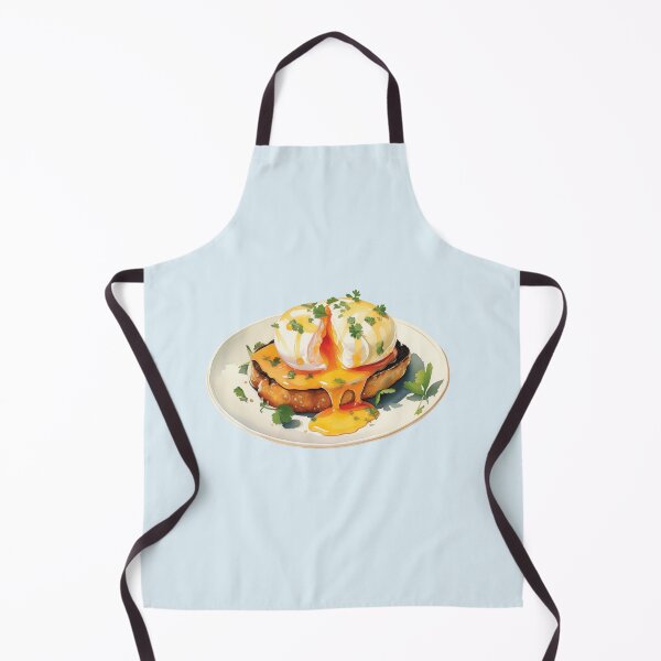 Item preview, Plate of Single Egg Benedict with Hollandaise Sauce designed and sold by Alicia Chee.