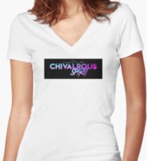 A new up and coming car community based in sydney Women's Fitted V-Neck T-Shirt
