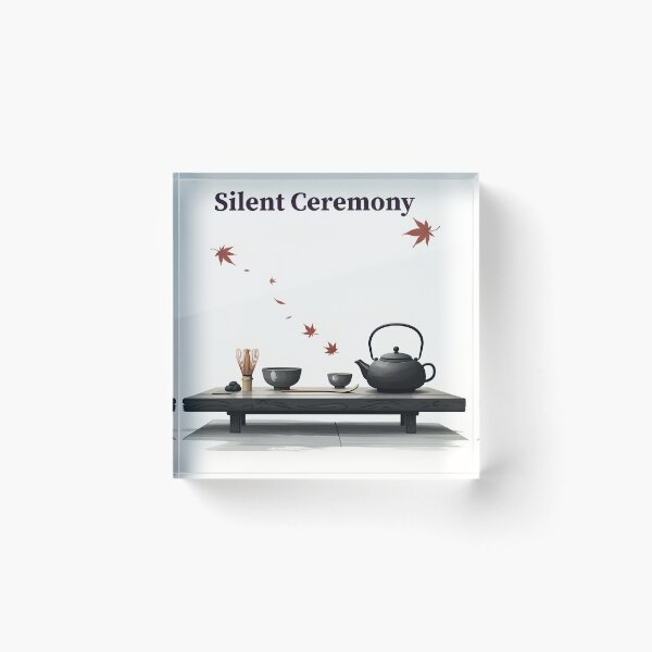 Item preview, Silent ceremony. Zen art. Traditional Japanese tea ceremony set designed and sold by GCBTienda.