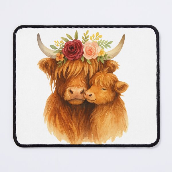 Item preview, Watercolour yak designed and sold by Bluntdivas.