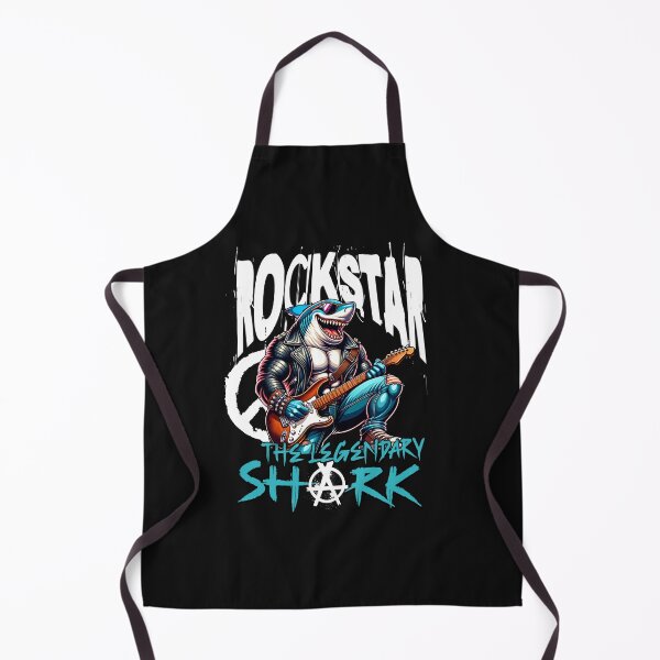 Item preview, Rockstar Shark designed and sold by Belarte.shop.