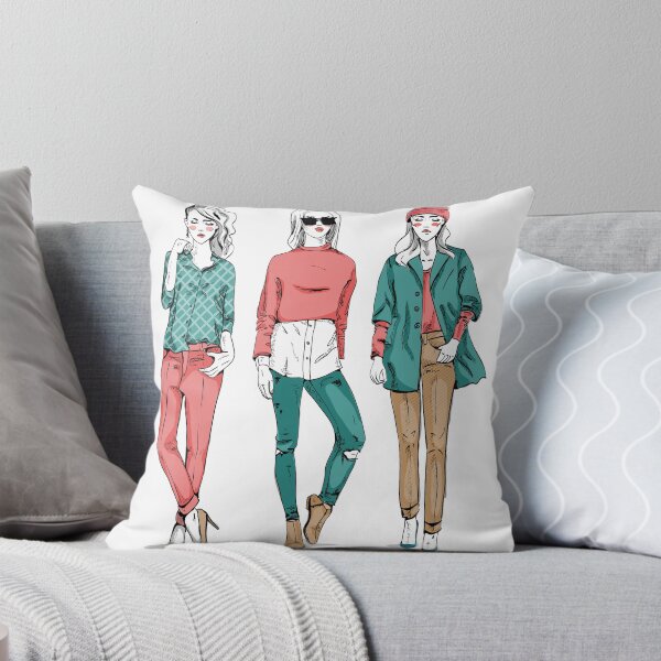 Item preview, Trendy Fashion Girls | Modern Street Style Art designed and sold by Mahmoud Salah.