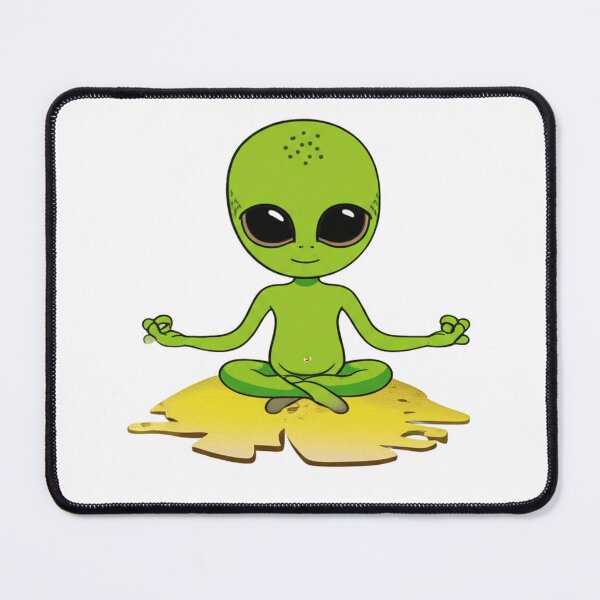 Item preview, A meditating alien on a planet designed and sold by shahinsy.