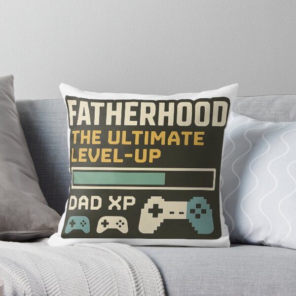 Item preview, Fatherhood: The Ultimate Level-Up — Now Featuring Sleep Deprivation and Bonus Diaper Boss Fights! designed and sold by Jesus Hell Carballo.