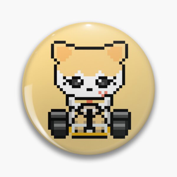 Item preview, Minive Pixel Kart - Cheez (Liz) designed and sold by EchologyArt.