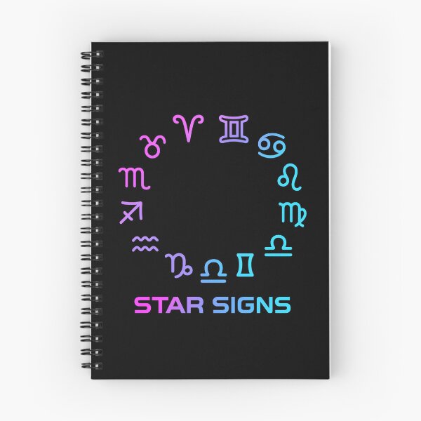 Item preview, Zodiac Symbols Pastel Gradient Poster designed and sold by MysticArtisan.
