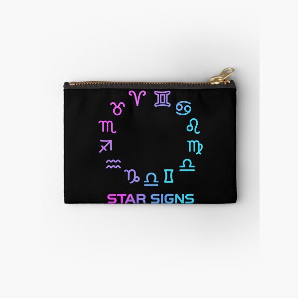 Item preview, Zodiac Symbols Pastel Gradient Poster designed and sold by MysticArtisan.