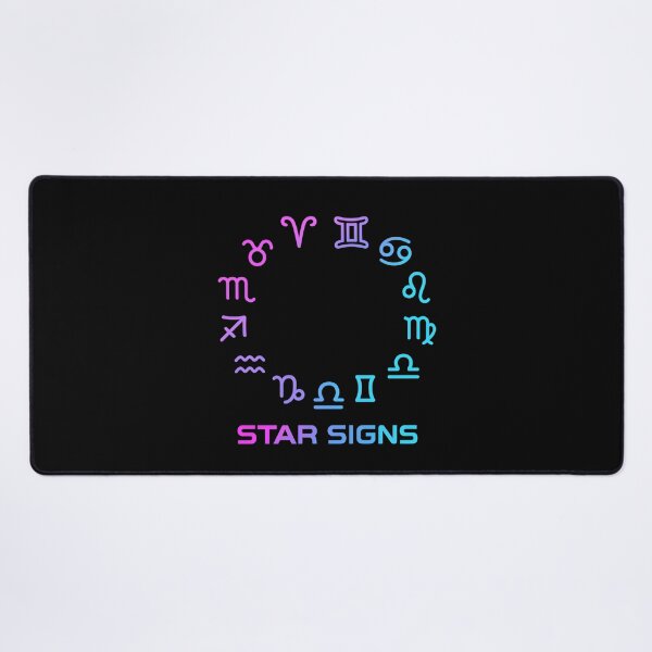 Item preview, Zodiac Symbols Pastel Gradient Poster designed and sold by MysticArtisan.