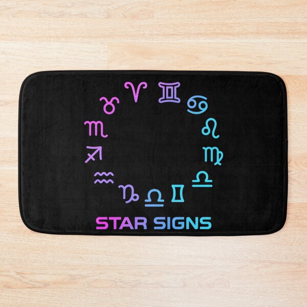 Item preview, Zodiac Symbols Pastel Gradient Poster designed and sold by MysticArtisan.