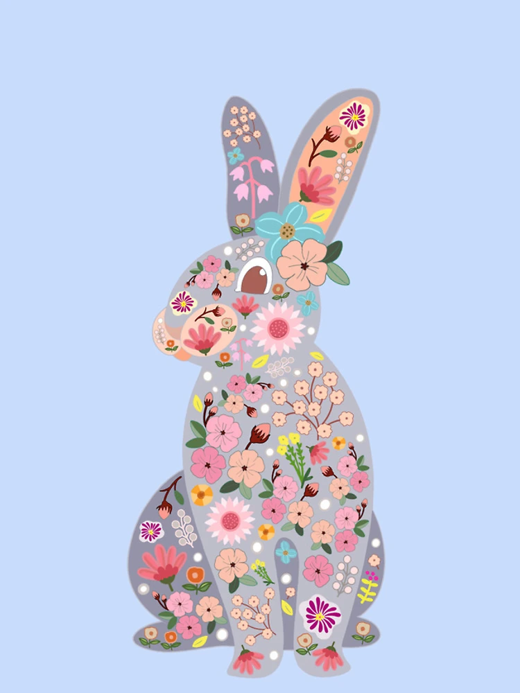 Thumbnail 4 of 4, iPhone Case, Flower Rabbit designed and sold by IdinDesignShop.