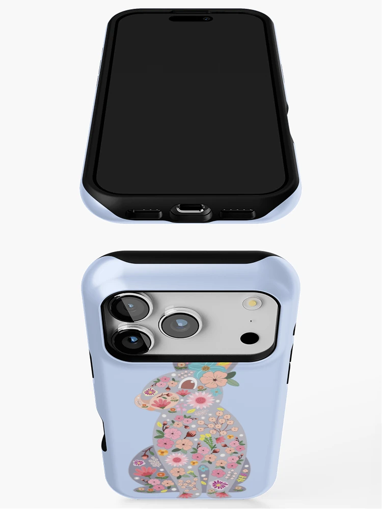 Thumbnail 3 of 4, iPhone Case, Flower Rabbit designed and sold by IdinDesignShop.