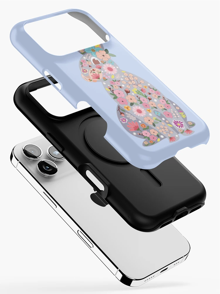 Thumbnail 2 of 4, iPhone Case, Flower Rabbit designed and sold by IdinDesignShop.