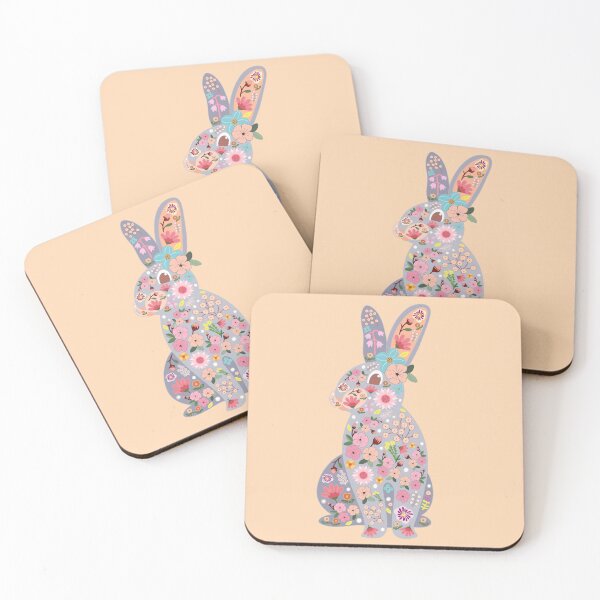 Item preview, Flower Rabbit designed and sold by IdinDesignShop.