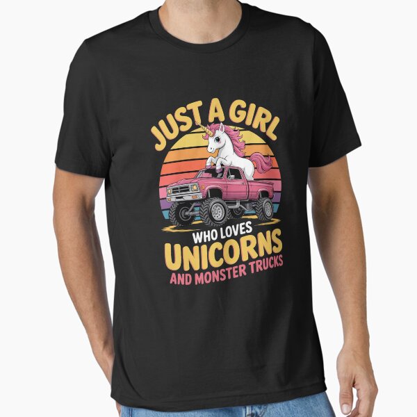 Aperçu de l'œuvre Un mignon Monster Truck Licorne adore les fêtes amusantes entre filles créée et vendue par axelvic.