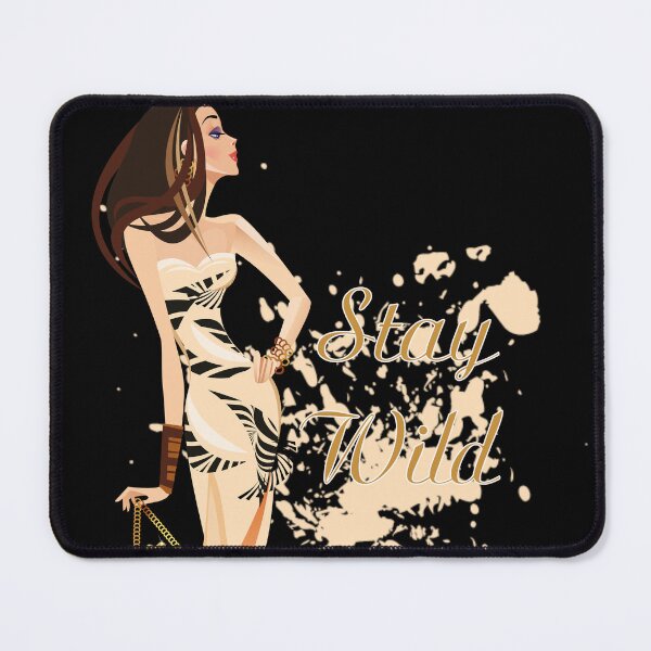 Item preview, Stay Wild - Free Spirit Fashion Girl Art designed and sold by Mahmoud Salah.