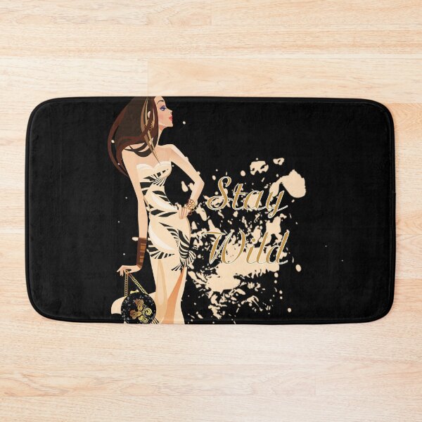Item preview, Stay Wild - Free Spirit Fashion Girl Art designed and sold by Mahmoud Salah.