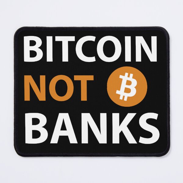 Item preview, Bitcoin not banks designed and sold by storelibertys.