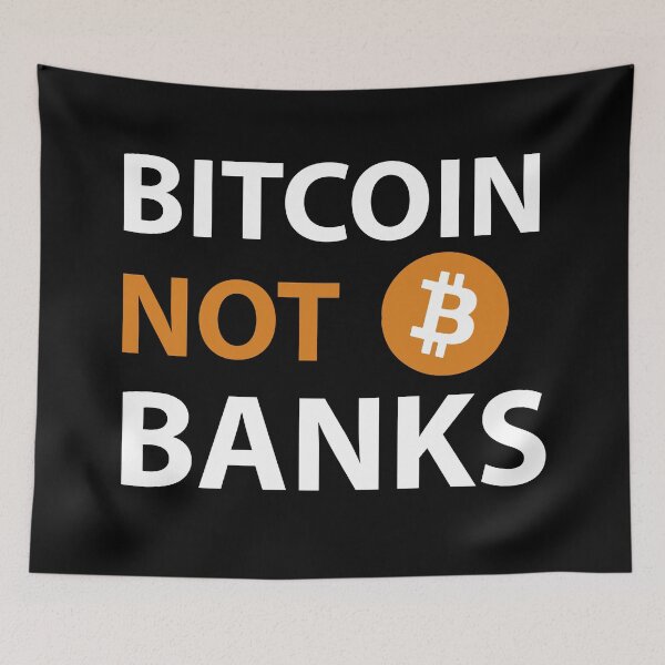 Item preview, Bitcoin not banks designed and sold by storelibertys.