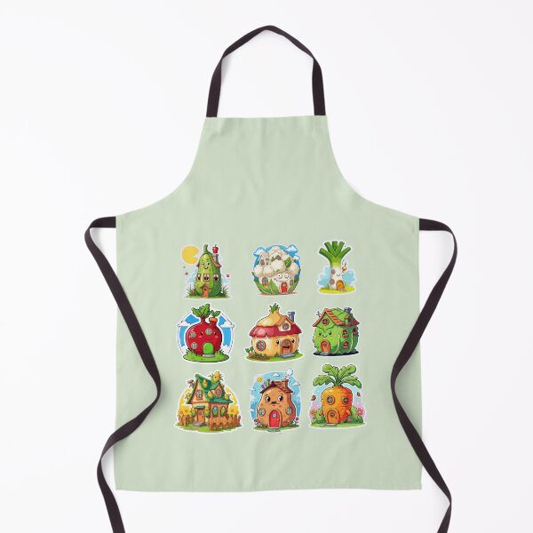 Item preview, Nine fun vegetable stickers for kids- LOVE VEGETABLE HOOKS designed and sold by Gadget80.