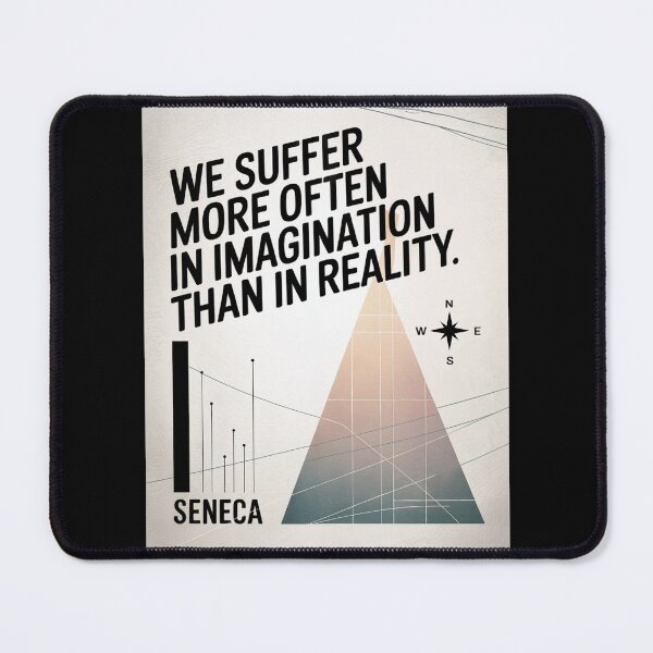 Item preview, Seneca Imagination Reality Stoic designed and sold by ShadowAndSlate.