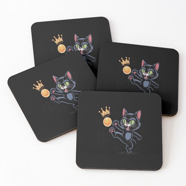 Item preview, No Kings in America Black Cat designed and sold by splindoershop.