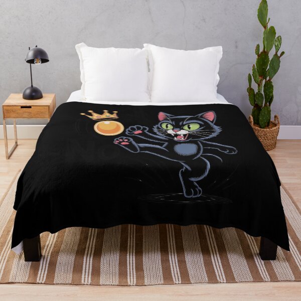 Item preview, No Kings in America Black Cat designed and sold by splindoershop.