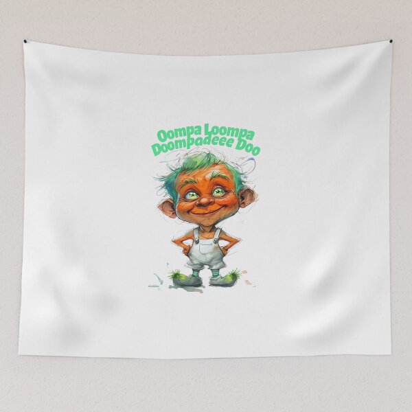 Item preview, Oompa Loompa Doompadee Doo - Factory Worker designed and sold by ArtisticDesignsbyLinda.
