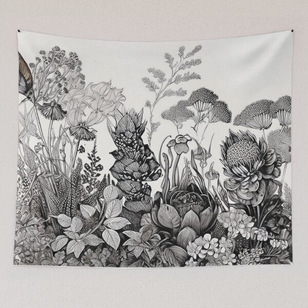 Item preview, Botanical drawing monochrome #03 designed and sold by andreisky.