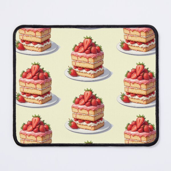 Item preview, strawberry shortcake with strawberry sauce designed and sold by Nimkaew.