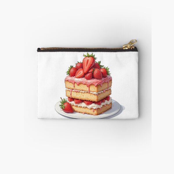 Item preview,  strawberry shortcake with strawberry sauce designed and sold by Nimkaew.