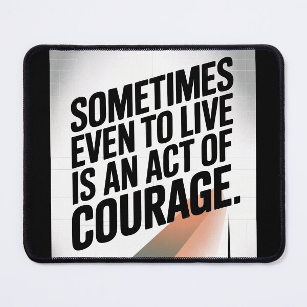 Item preview, Seneca Courage to Live designed and sold by ShadowAndSlate.