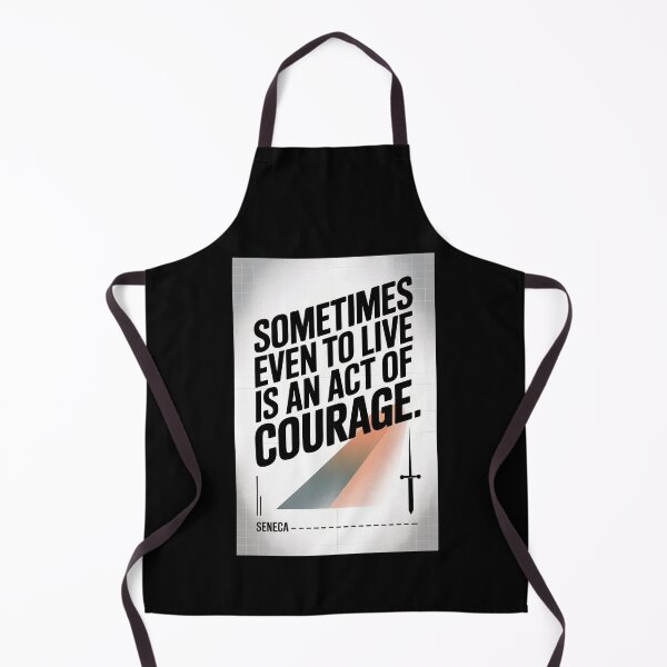 Item preview, Seneca Courage to Live designed and sold by ShadowAndSlate.