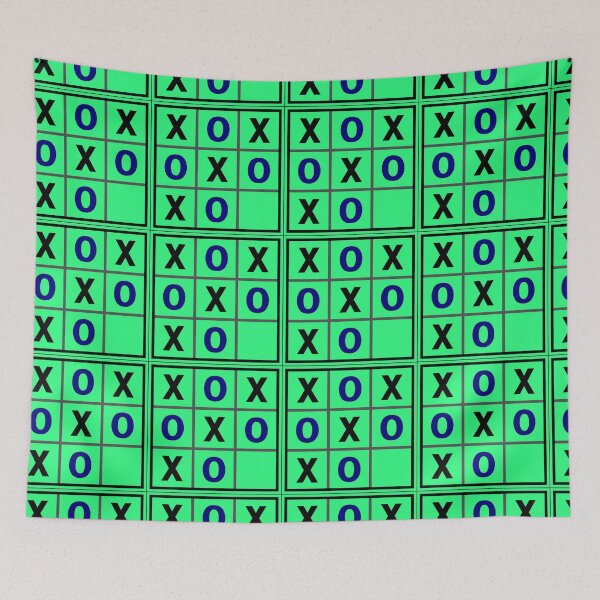 Aperçu de l'œuvre Morpion, Morpion, Jeu, Nostalgie, Rétro créée et vendue par AASparksDesigns.
