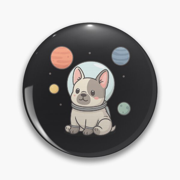 Item preview, Space Frenchie Adventures designed and sold by Bramble99.