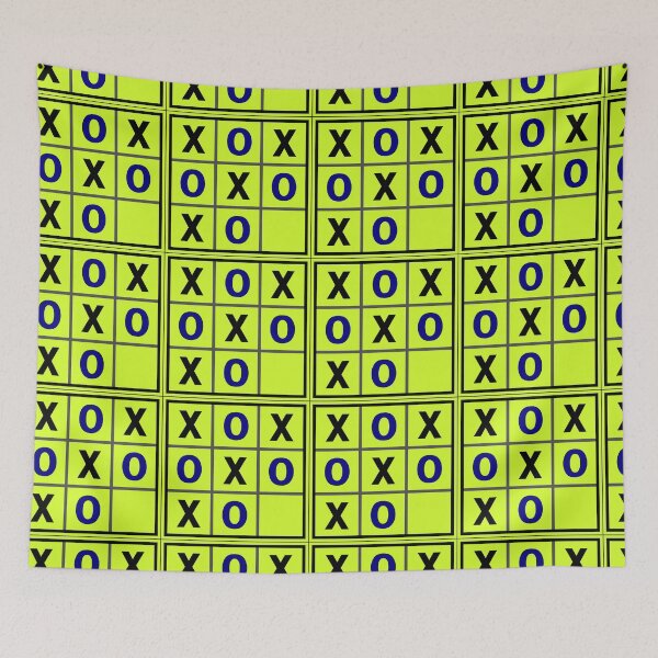 Item preview, Noughts and Crosses, Tic Tac Toe, Retro, Game, Nostalgia  designed and sold by AASparksDesigns.